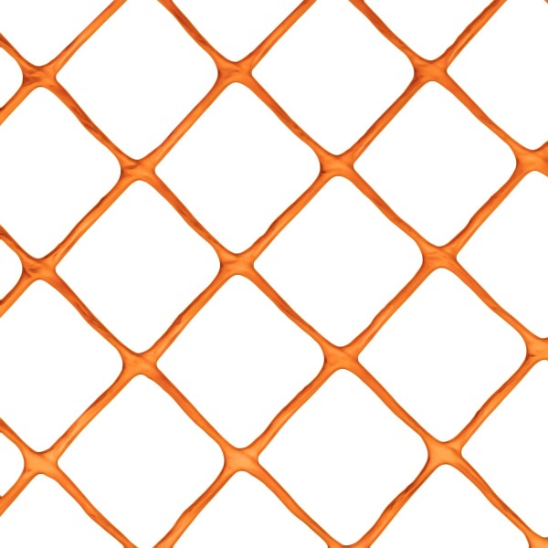 Heavyweight Diamond Mesh Barricade Caution Fence Sample