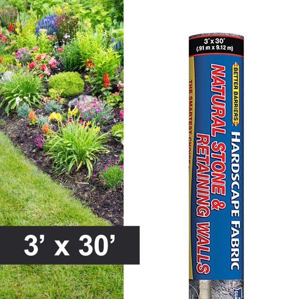 Resinet-Quest Hardscape Fabric Roll | 3' x 30' (Landscaping/Hardscaping)