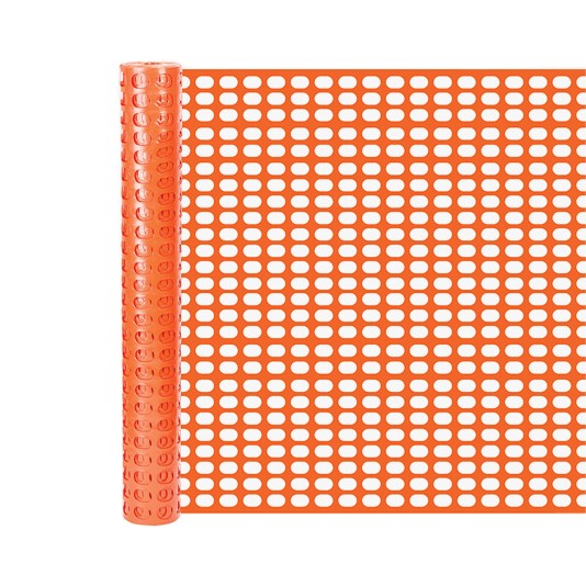 Resinet OSF5048100 Oriented Poly Snow Fence 4' x 100' Roll - Orange 