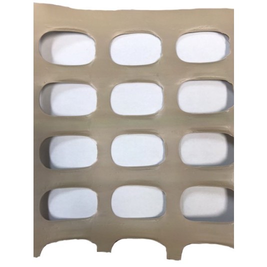 Resinet SF5048100 - Heavy Duty Oval Mesh Poly LLDPE Snow Control Fence (4' x 100' Roll)