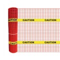 Resinet-Quest Square Mesh Barricade Caution Fence Roll | 20 lbs | 4' x 100' - Orange (Default)
