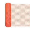 Resinet-Quest Heavy-Duty Multi-Purpose Diamond Mesh Barrier Fence Roll | 33 lbs | 4' x 100' - Orange (Default)