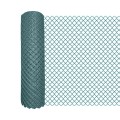 Resinet-Quest Diamond Mesh Heavy-Duty Multi-Purpose Barrier Fence Roll | 4' x 50' - Green (Fence)