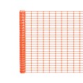 Resinet-Quest Standard-Duty Multi-Purpose Oriented Oval Mesh Barrier Fence Roll | 4' x 100' - Orange (Fence)