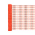 Resinet-Quest Lightweight Multi-Purpose Eco-Grade Square Mesh Barrier Fence Roll| 4' x 100' - Orange (Fence)
