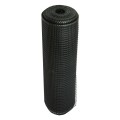 Resinet SM2048100 Rigid Utility Multi-Purpose 0.50" Square Mesh Fence 4' x 100' Bulk Roll - Black