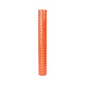 Resinet-Quest Heavy-Duty Oval Mesh Snow Drift Control Fence Roll | 4' x 100' - Orange (Fence)