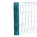 Resinet-Quest Heavy-Duty Square Mesh Construction Barrier Fence Roll | 5' x 50' - Green (Fence)