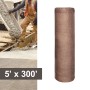 Resinet-Quest Eco-Grade Concrete Curing Burlap Blanket Bulk Roll | 5' x 300'