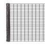 Resinet OL3548100 - Heavy Duty Oriented Oval Mesh Construction Barrier Fence (4' x 100' Roll) - Black