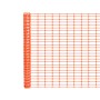 Resinet OL3548100 - Heavy Duty Oriented Oval Mesh Construction Barrier Fence (4' x 100' Roll) - Orange