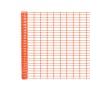 Resinet OL3048100 - Lightweight Flat Oriented Oval Mesh Barrier Fence (4' x 100' Roll) - Orange