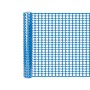 Resinet SL2148100 - Medium Weight Oriented Oval Flat Mesh Barrier Fence (4' x 100' Roll) - Blue