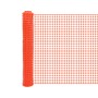 Resinet SLM4072100 - Heavy Duty Square Mesh Crowd Control Fence (6' x 100' Roll) - Orange
