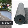 Resinet-Quest Premium Heavy-Duty Needle Punched Geotextile Fabric Bulk Roll | 6' x 50'