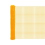 Resinet SM407250 - Heavyweight Square Mesh Construction Barrier Fence (6' x 50' Roll) - Yellow