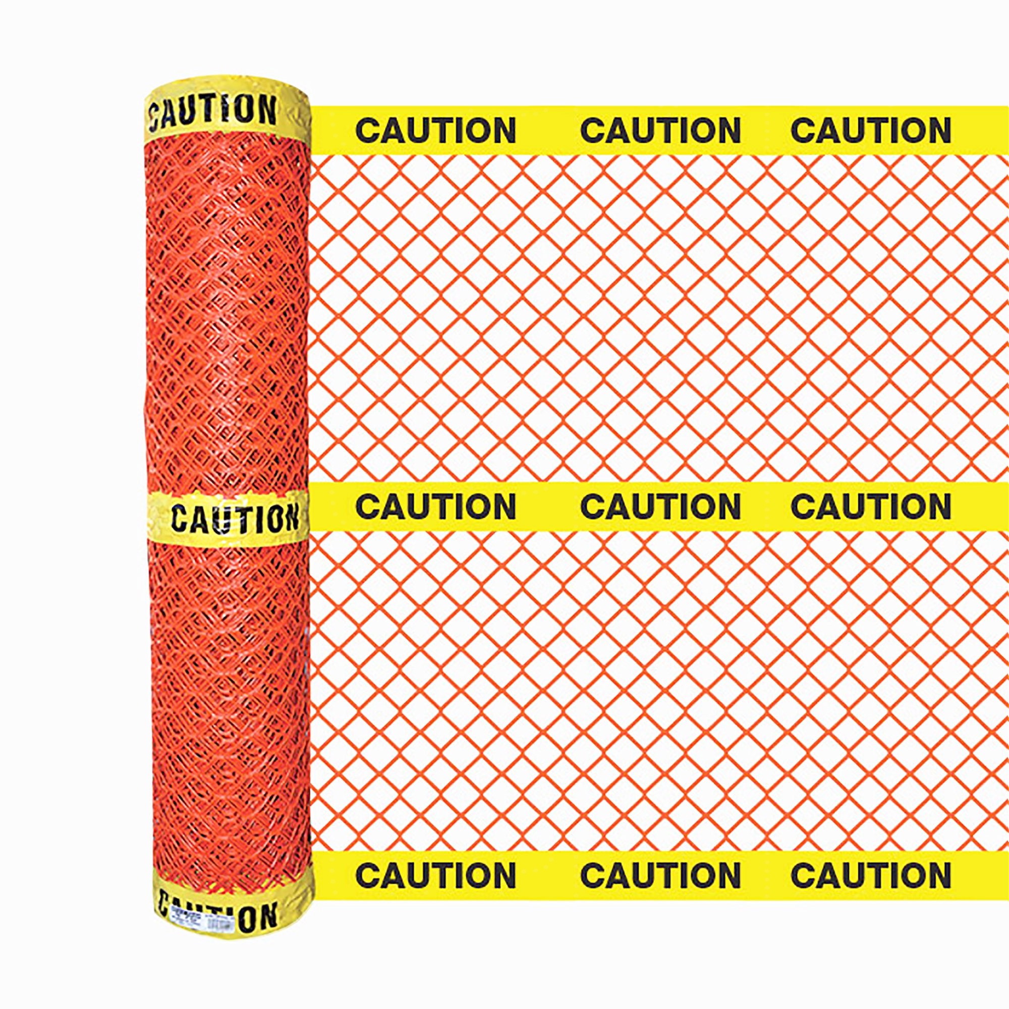 Diamond Mesh Barricade Caution Fence