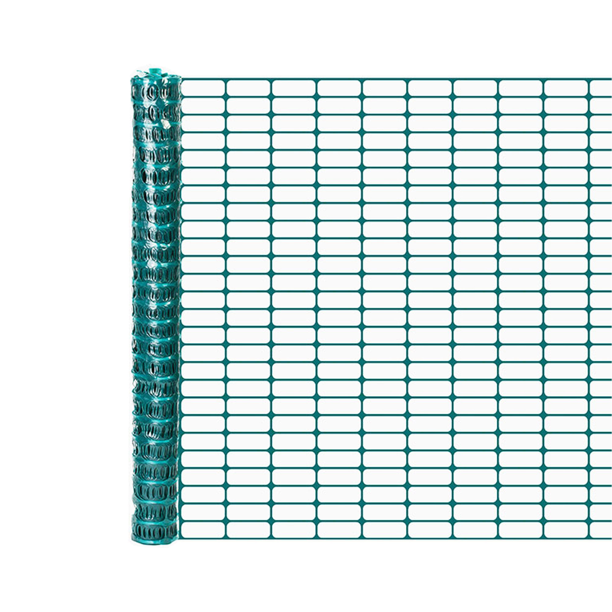 Oriented Oval Mesh Construction Barrier Fence