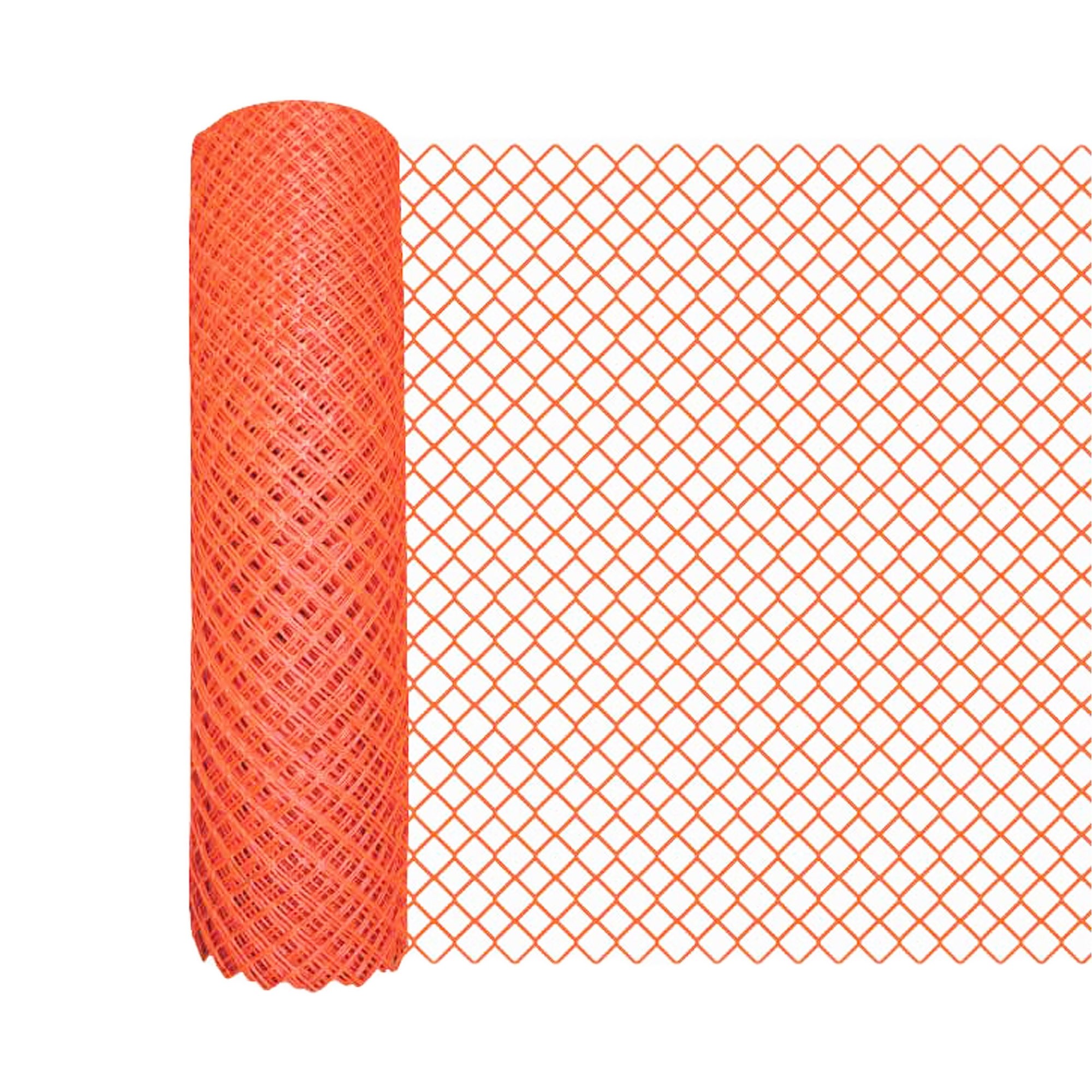 Resinet-Quest Standard-Duty Diamond Mesh Multi-Purpose Barrier Fence Roll